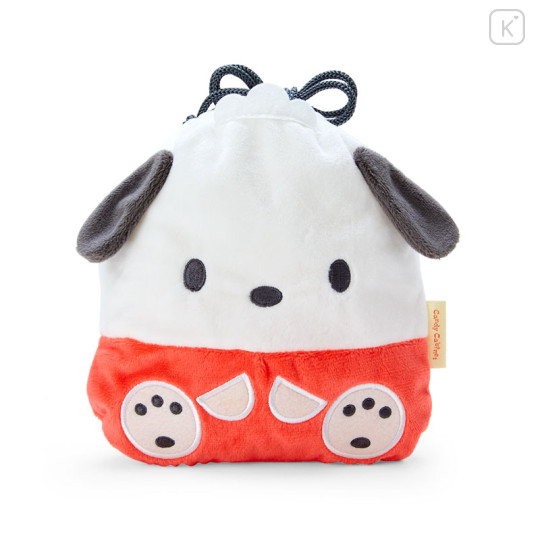 Japan Sanrio Original Drawstring Purse - Pochacco - 1