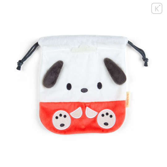Japan Sanrio Original Drawstring Purse - Pochacco - 2