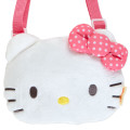 Japan Sanrio Original Kid Face-shaped Shoulder Bag - Hello Kitty - 2