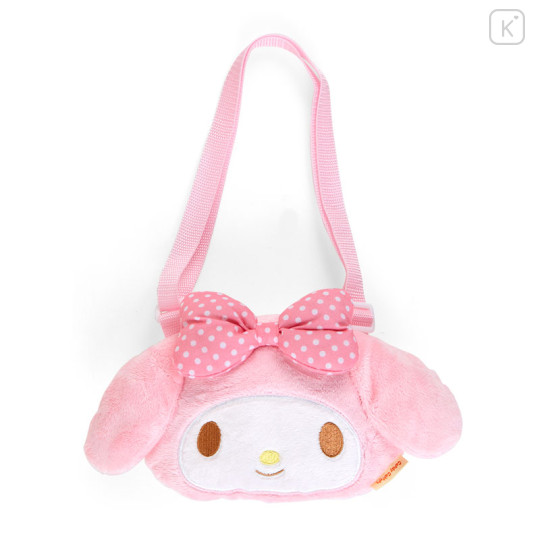 Japan Sanrio Original Kid Face-shaped Shoulder Bag - My Melody - 1