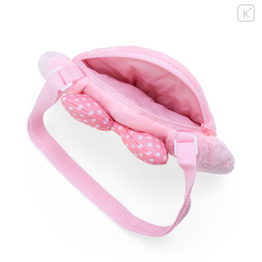 Japan Sanrio Original Kid Face-shaped Shoulder Bag - My Melody - 3