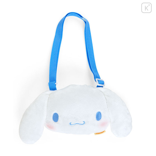 Japan Sanrio Original Kid Face-shaped Shoulder Bag - Cinnamoroll - 1