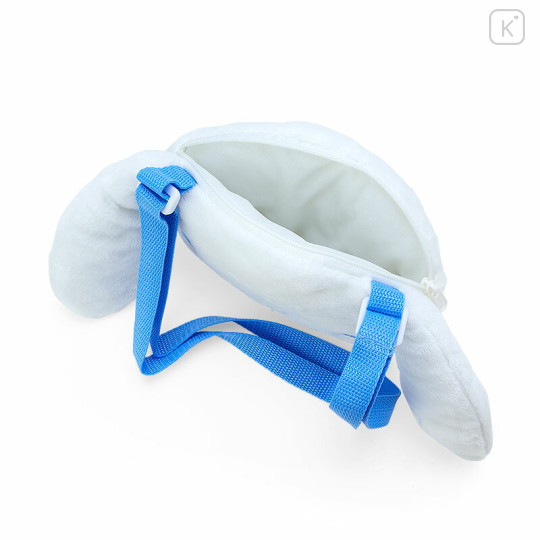 Japan Sanrio Original Kid Face-shaped Shoulder Bag - Cinnamoroll - 3