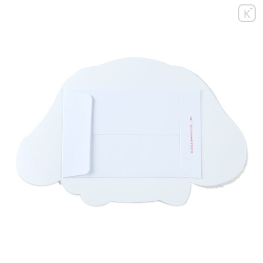 Japan Sanrio Original Fluffy Gift Envelope - Cinnamoroll - 2