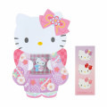 Japan Sanrio Original Gift Envelope 3pcs - Hello Kitty / Kimono - 1