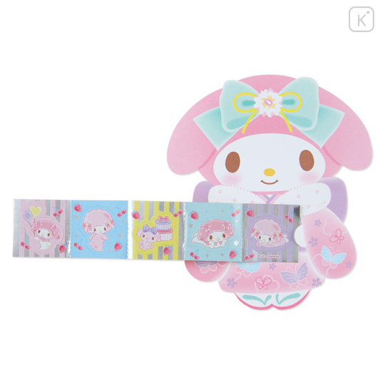 Japan Sanrio Original Gift Envelope 3pcs - My Melody : Kimono - 3