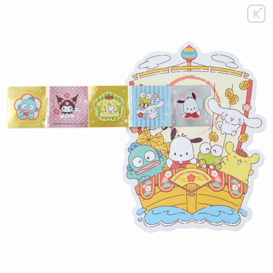 Japan Sanrio Decorative Envelope Set - Treasure Ship - 3