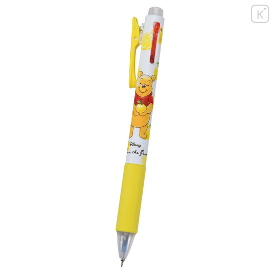 Japan Disney Store EnerGel 3 Color Multi Gel Pen - Winnie The Pooh / Yuzu - 2
