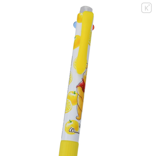 Japan Disney Store EnerGel 3 Color Multi Gel Pen - Winnie The Pooh / Yuzu - 4