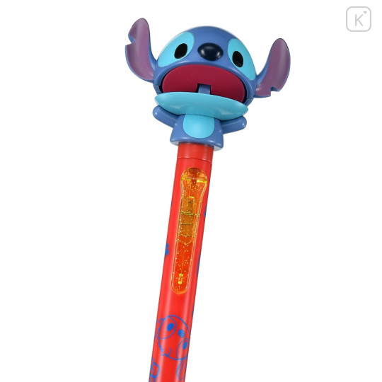 Japan Disney Store Action Mascot Ballpoint Pen - Stitch / Big Mouth - 2