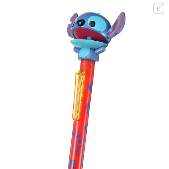 Japan Disney Store Action Mascot Ballpoint Pen - Stitch / Big Mouth - 4