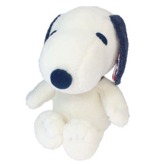 Japan Peanuts Plush Toy (M) - Snoopy / Blueberry Check
