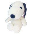 Japan Peanuts Plush Toy (M) - Snoopy / Blueberry Check - 1