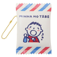 Global Original Minna No Tabo Mascot Plush (Orange Plaid Series)