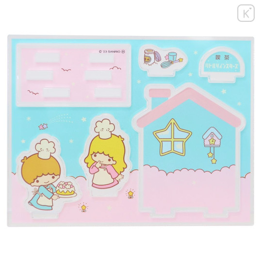 Japan Sanrio Acrylic Stand - Little Twin Stars / Fancy Retro - 1