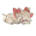 Japan Disney Store Pearl Acrylic Hair Claw Clip - Marie Cat - 4