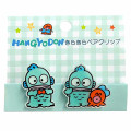 Japan Sanrio Glitter Clip 2pcs Set - Hangyodon - 1
