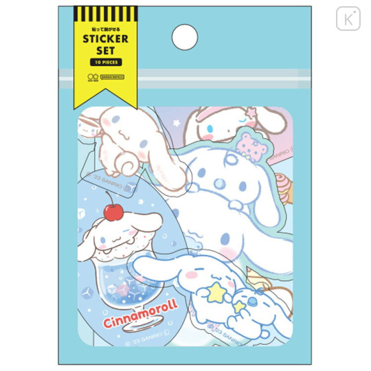 Japan Sanrio Vinyl Sticker Set - Cinnamoroll - 1