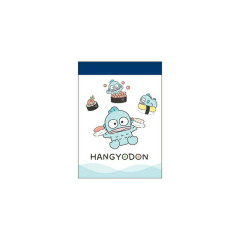 Japan Sanrio Mini Notepad - Hangyodon / Sushi