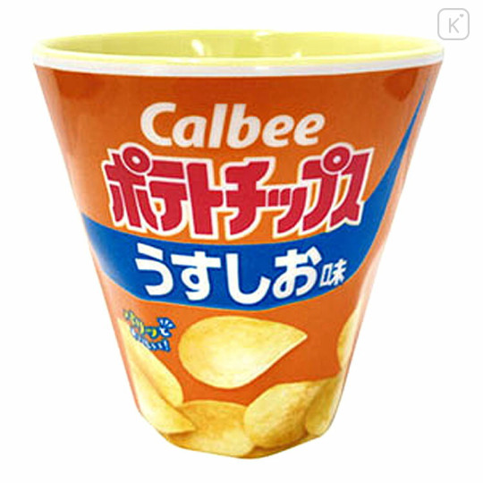Japan Calbee Potato Chips Melamine Tumbler - Orange - 1