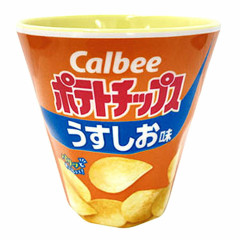 Japan Calbee Potato Chips Melamine Tumbler - Orange