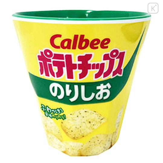 Japan Calbee Potato Chips Melamine Tumbler - Dried Seaweed - 1