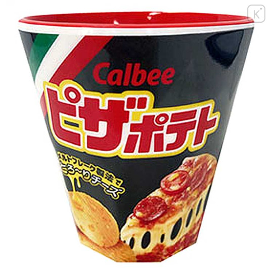 Japan Calbee Potato Chips Melamine Tumbler - Pizza - 1