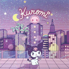 Japan Sanrio Square Memo - Kuromi / City Pop