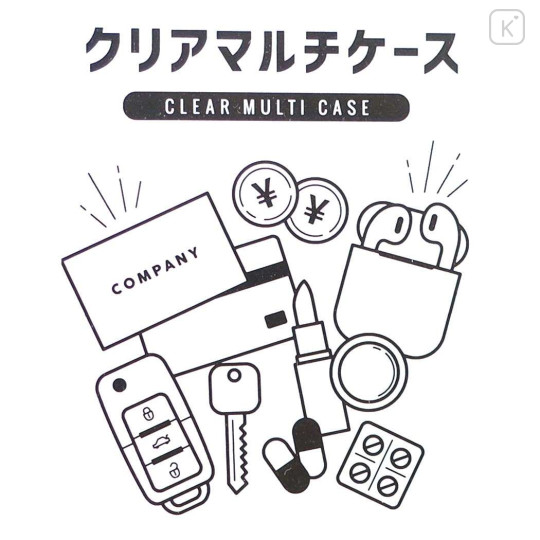 Japan Sanrio Keychain Mini Pouch - My Melody / Friend - 4