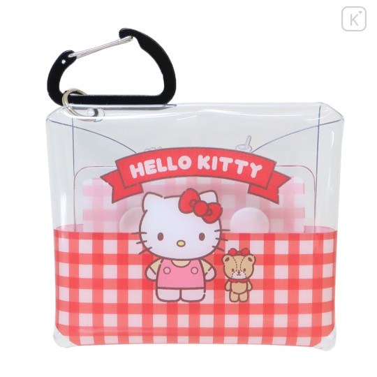 Japan Sanrio Keychain Mini Pouch - Hello Kitty / Friend - 1
