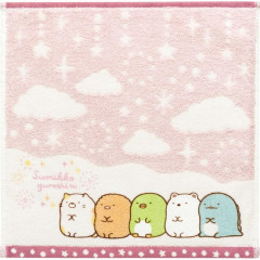Japan San-X Mini Towel - Sumikko Gurashi / Sparkling Cloud