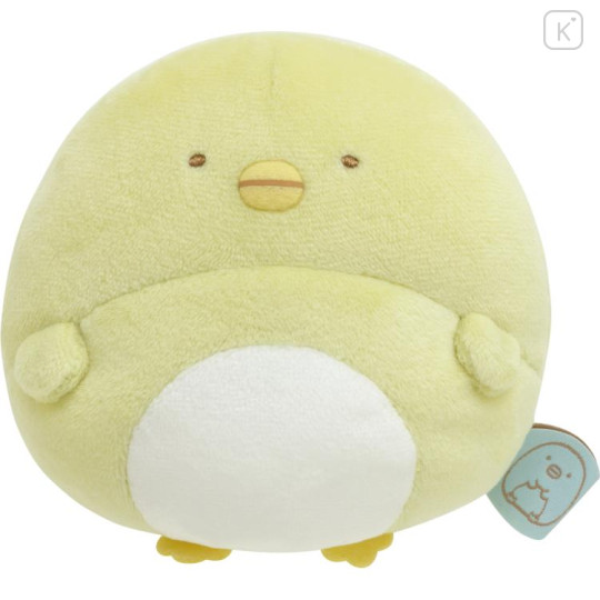 Japan San-X Round Belly Plush (S) - Sumikko Gurashi / Penguin? - 2