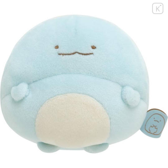 Japan San-X Round Belly Plush (S) - Sumikko Gurashi / Tokage - 2