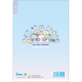 Japan San-X 3 Pockets A6 Index Holder - Sumikko Gurashi / Crane Game - 2