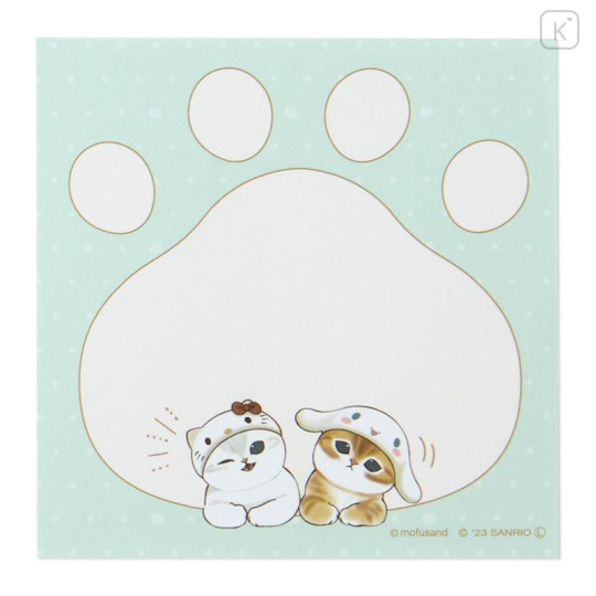 Japan Sanrio × Mofusand Square Memo - Cat / Doll - 7