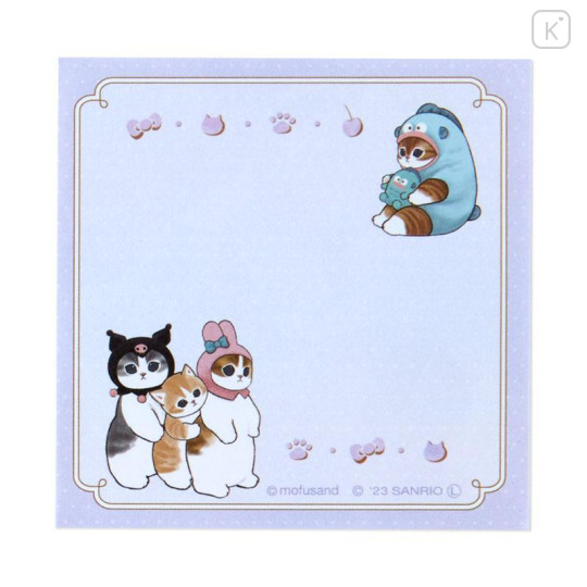 Japan Sanrio × Mofusand Sticky Notes - Cat / Doll - 6