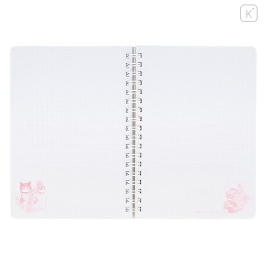Japan Sanrio × Mofusand B6 Notebook - Cat / Flora - 4