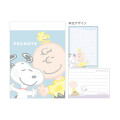 Japan Peanuts Mini Notepad - Snoopy / Woostock Charlie - 1