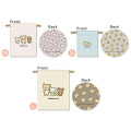 Japan San-X Drawstring Bag Set - Rilakkuma / New Basic Rilakkuma Vol.2 - 2