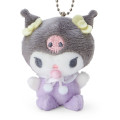 Japan Sanrio Original Swinging Baby Chair Mascot - Kuromi - 3