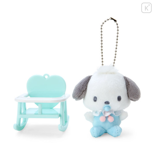 Japan Sanrio Original Swinging Baby Chair Mascot - Pochacco - 2