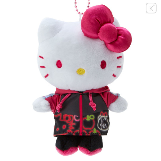 Japan Sanrio Original Mascot Holder - Hello Kitty : Vivid Neon - 2