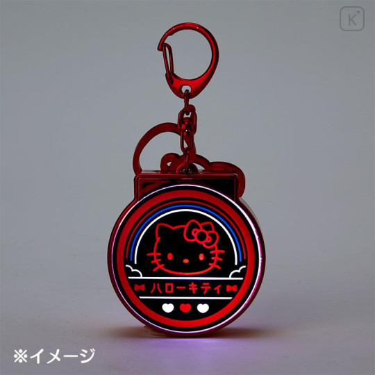 Japan Sanrio Original Neon Style Light Keychain - Pompompurin / Vivid Neon - 5