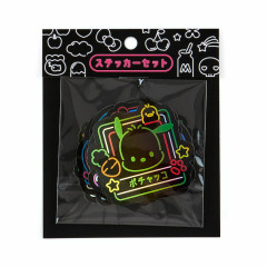 Japan Sanrio Original Sticker Set - Vivid Neon