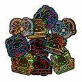 Japan Sanrio Original Sticker Set - Vivid Neon - 2