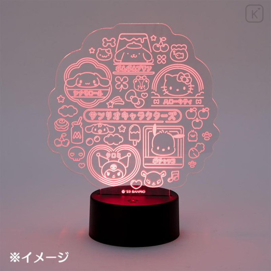 Japan Sanrio Original Neon Style LED Light - Pochacco / Vivid Neon - 7