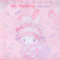 Japan Sanrio Dolly Mix Mini Drawstring Purse - My Melody - 3