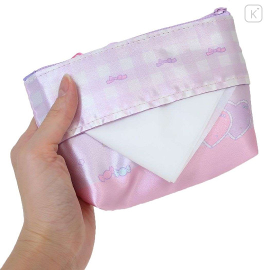 Japan Sanrio Dolly Mix Tissue Pouch - Kuromi - 2