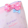 Japan Sanrio Dolly Mix Mini Pouch & Tissue Case - Kuromi - 4