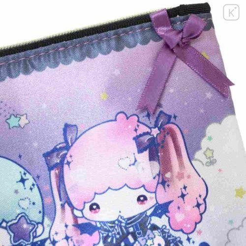 Japan Sanrio Dolly Mix Flat Pouch - Little Twin Stars - 4
